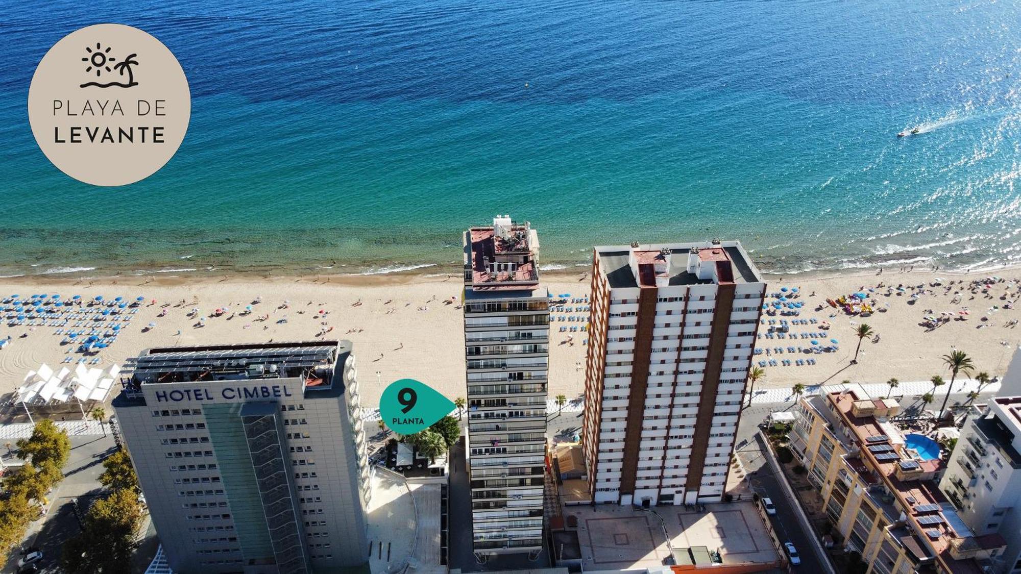 Precioso Estudio Frente La Playa Benidorm Kültér fotó