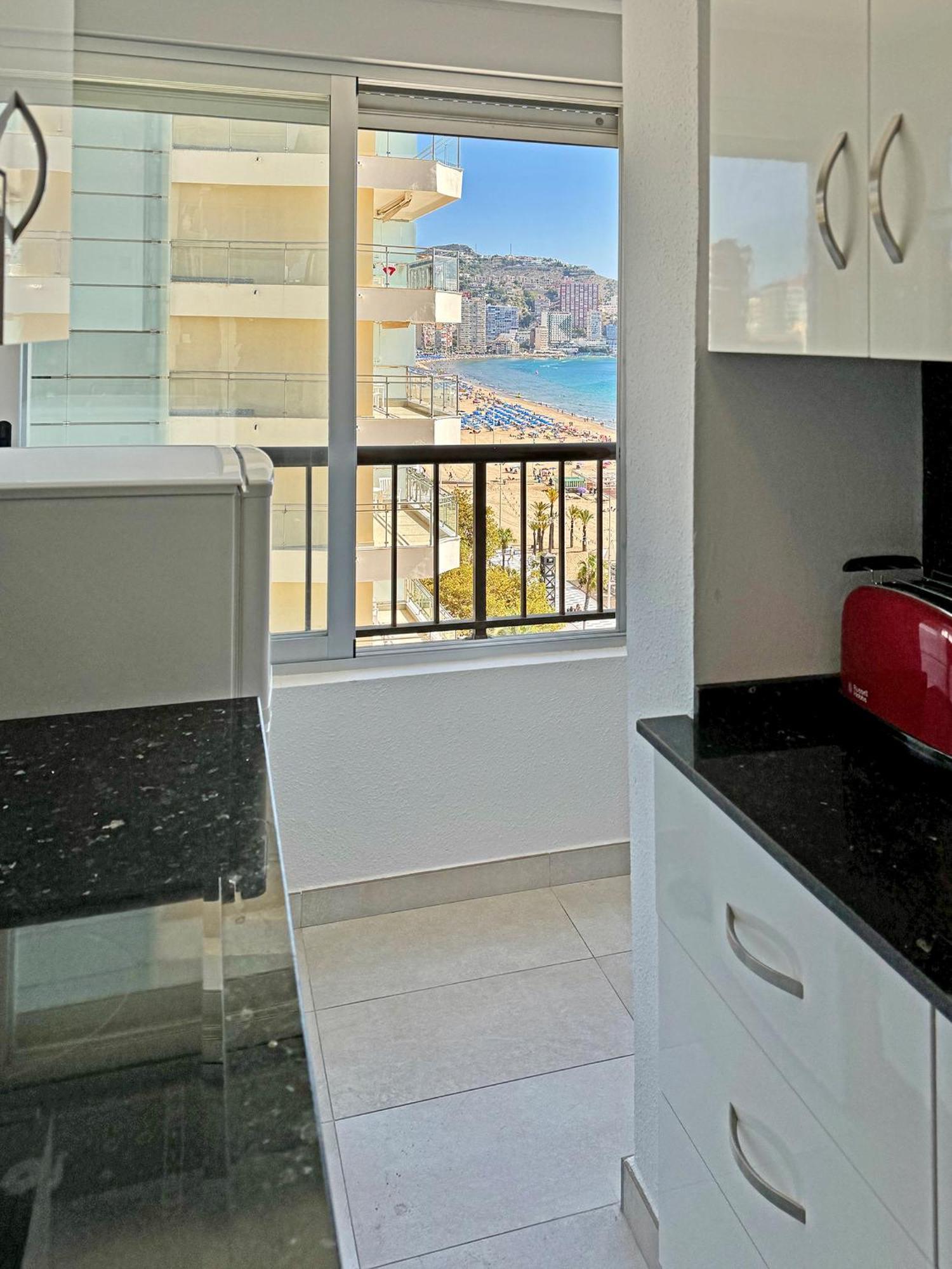 Precioso Estudio Frente La Playa Benidorm Kültér fotó