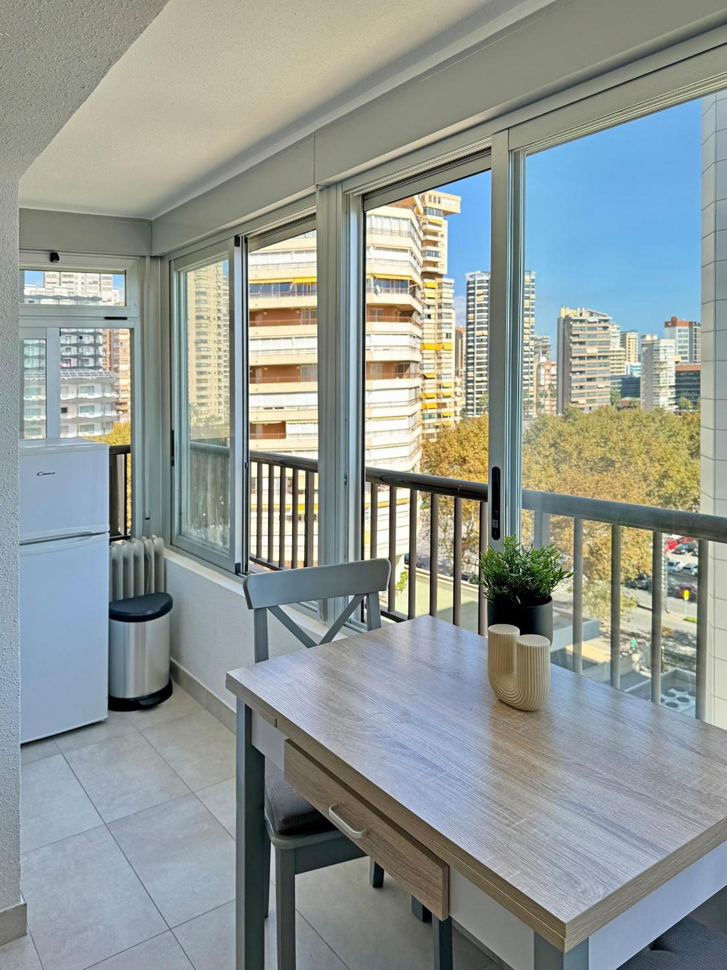 Precioso Estudio Frente La Playa Benidorm Kültér fotó